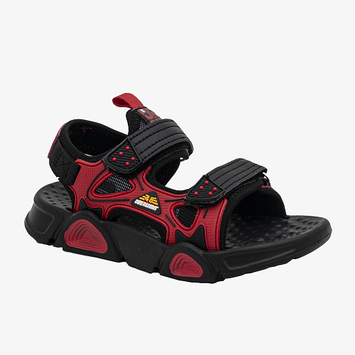 Детская обувь Капика Котофей 82198-1 черный-красный
